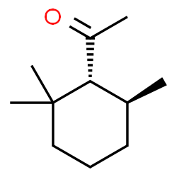 Ethanone, 1-[(1R,6S)-2,2,6-trimethylcyclohexyl]- (9CI)结构式