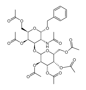 Benzyl 2-Acetamido-4,6-di-O-acetyl-3-O-(2,3,4,6-tetra-O-acetyl--D-galactosyl)-2-deoxy-a-D-galactopyranoside picture