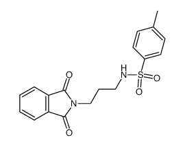 N-(N3-p-toluenesulfonyl)-3-aminopropylphthalimide结构式