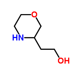 2-(吗啉-3-基)乙醇结构式
