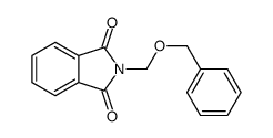 2-(phenylmethoxymethyl)isoindole-1,3-dione结构式