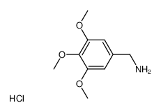 3,4,5-trimethoxybenzaldehyde hydrochloride Structure