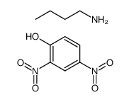 butylammonium salt of 2,4-dinitrophenol Structure