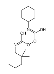 2,2-dimethylpentylcarbamoyl N-cyclohexylcarbamoperoxoate结构式