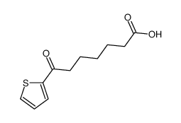 7-oxo-7-thiophen-2-ylheptanoic acid Structure