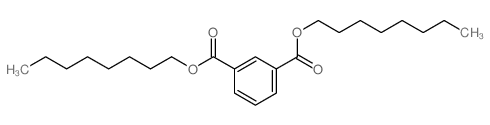 dioctyl benzene-1,3-dicarboxylate结构式