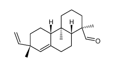 8(14),15-pimaradien-18-al Structure