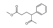 methyl 4-phenyl-4-acetylbutyronitrile Structure