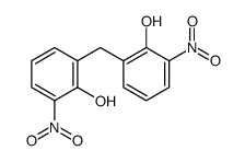 2-[(2-hydroxy-3-nitrophenyl)methyl]-6-nitrophenol Structure