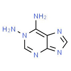 1H-Purine-1,6-diamine(9CI)结构式