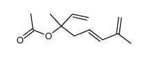 (E)-3,7-dimethyl-octa-1,5,7-trien-3-yl acetate picture