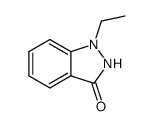 1-Ethyl-1,2-dihydro-3H-indazol-3-one结构式
