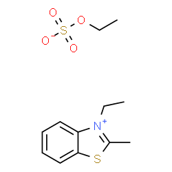 3-Ethyl-2-methylbenzothiazolium ethosulfate结构式