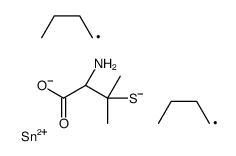 (5S)-5-amino-2,2-dibutyl-4,4-dimethyl-1,3,2-oxathiastanninan-6-one Structure