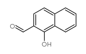 1-羟基-2-萘甲醛结构式