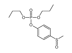 (4-methylsulfinylphenyl) dipropyl phosphate Structure