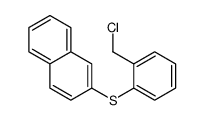 2-[2-(chloromethyl)phenyl]sulfanylnaphthalene Structure