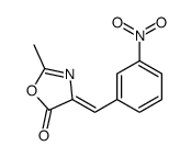 5(4H)-OXAZOLONE, 2-METHYL-4-[(3-NITROPHENYL)METHYLENE]- picture