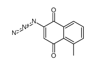 2-azido-5-methylnaphthalene-1,4-dione Structure