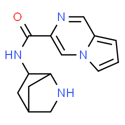 Pyrrolo[1,2-a]pyrazine-3-carboxamide, N-2-azabicyclo[2.2.1]hept-6-yl- (9CI)结构式