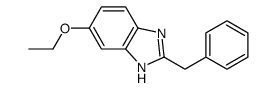 2-benzyl-6-ethoxy-1H-benzimidazole结构式