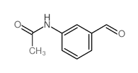 N-(3- 醛基苯基)乙酰胺结构式