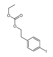 Carbonic acid ethyl p-iodophenethyl ester structure