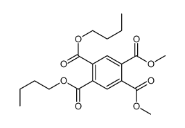 1-O,2-O-dibutyl 4-O,5-O-dimethyl benzene-1,2,4,5-tetracarboxylate Structure