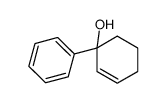 1-phenylcyclohex-2-en-1-ol结构式