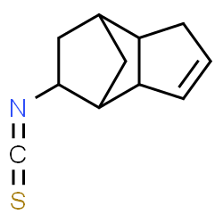 TRICYCLO(5.2.1.0.(2,6))DEC-4-EN-8-ISOTHIOCYANATE, TECH.结构式