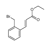 ethyl 3-[2-(bromomethyl)phenyl]prop-2-enoate Structure
