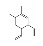 1,6-Dimethyl-3,4-divinyl-1-cyclohexene Structure