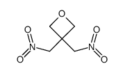 3,3-bis-nitromethyl-oxetane结构式
