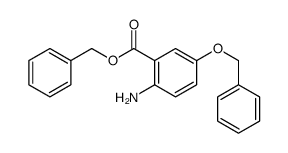 benzyl 2-amino-5-phenylmethoxybenzoate结构式