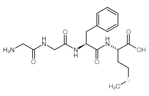 (Des-Tyr1)-Met-Enkephalin Structure