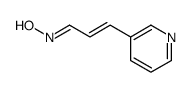 N-(3-pyridin-3-ylprop-2-enylidene)hydroxylamine结构式