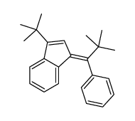 1-(2,2-Dimethyl-1-phenylpropylidene)-3-tert-butyl-1H-indene结构式