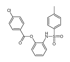 [2-[(4-methylphenyl)sulfonylamino]phenyl] 4-chlorobenzoate Structure