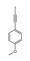 1-(2-iodoethynyl)-4-methoxybenzene结构式