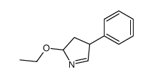 2-ethoxy-4-phenyl-3,4-dihydro-2H-pyrrole结构式