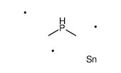 dimethylphosphane,trimethyltin Structure