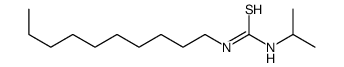 1-decyl-3-propan-2-ylthiourea结构式