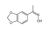 1-benzo[1,3]dioxol-5-yl-ethanone oxime结构式