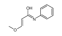 3-methoxy-N-phenylprop-2-enamide Structure