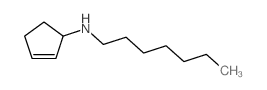 N-(1-cyclopent-2-enyl)heptan-1-amine picture