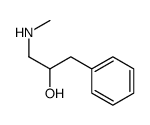 1-(methylamino)-3-phenylpropan-2-ol结构式