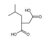 (2S)-2-(2-methylpropyl)butanedioic acid Structure