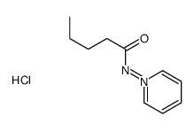 N-pyridin-1-ium-1-ylpentanamide,chloride结构式