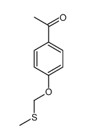 1-[4-(methylsulfanylmethoxy)phenyl]ethanone结构式