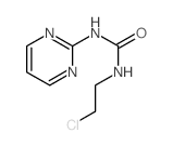 Urea,N-(2-chloroethyl)-N'-2-pyrimidinyl-结构式